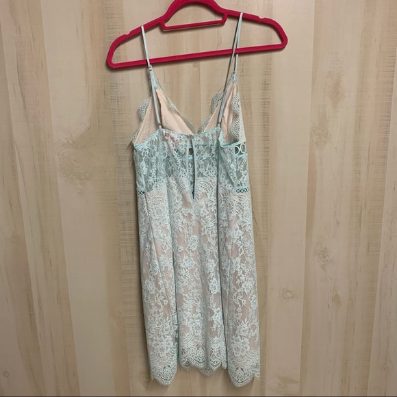 Victoria Secret Floral Lace & Ring Slip Lingerie M - Picture 4 of 11